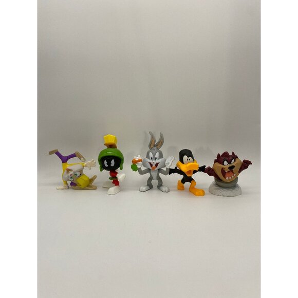 McDonald's Looney Tunes Happy Meal Toys: Bugs Bunny, Taz, Daffy Duck - Picture 1 of 6